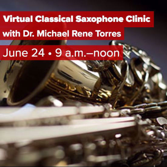 Picture of Virtual Classical Saxophone Clinic 2021 - Morning Session