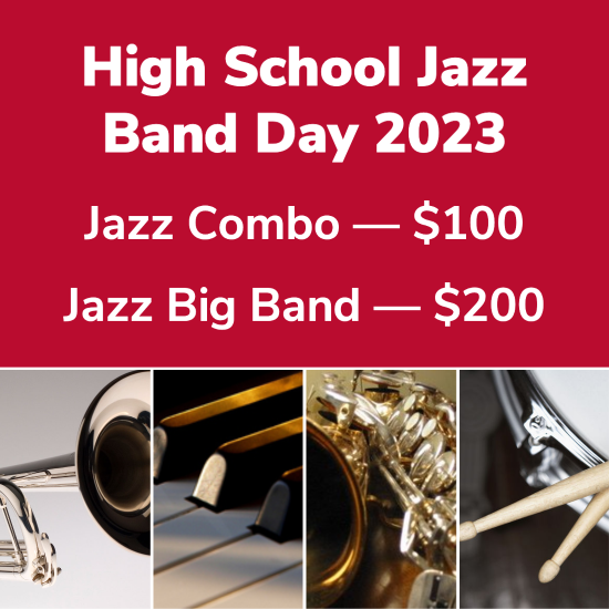 High School Jazz Band Day 2023 prices