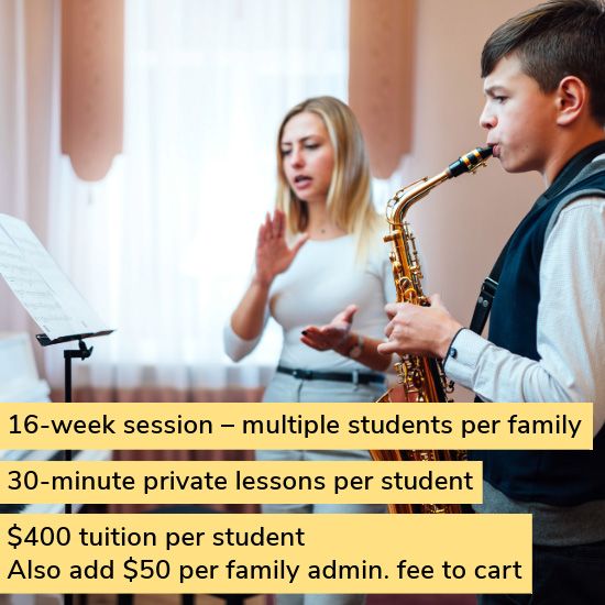 CMS 30-minute Private Lessons-multiple
