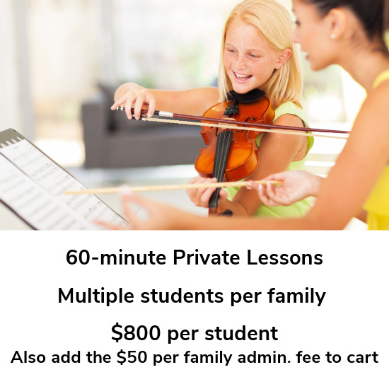 CMS 60-minute private lessons-multiple