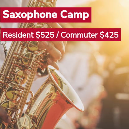Saxophone Camp 2026